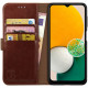 Rosso Element PU Θήκη Πορτοφόλι Samsung Galaxy A13 5G - Brown (8719246339677)