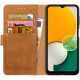 Rosso Element PU Θήκη Πορτοφόλι Samsung Galaxy A13 5G - Light Brown (8719246339738)