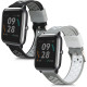 KW Λουράκι Σιλικόνης Willful Fitnesstracker / Smartwatch - Black / Grey / Grey / White (56228.02)