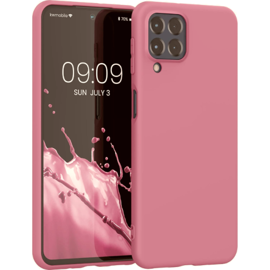 KWmobile Θήκη Σιλικόνης Samsung Galaxy M53 - Deep Rusty Rose (57853.167)