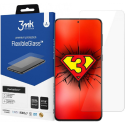 3MK Premium Flexible Glass - Αντιχαρακτικό Υβριδικό Προστατευτικό Γυαλί Οθόνης - Samsung Galaxy S22 5G - 0.3mm (5903108460897)