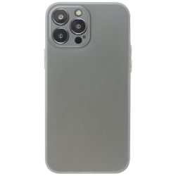 Vivid Θήκη Σιλικόνης Slim Apple iPhone 13 Pro Max - Transparent / White (VISLIM198WT)