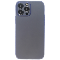 Vivid Θήκη Σιλικόνης Slim Apple iPhone 13 Pro Max - Transparent / Purple (VISLIM198PUR)