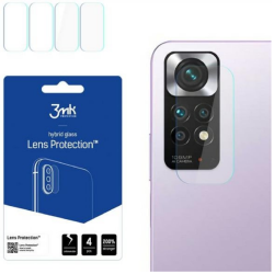 3MK Hybrid Glass Camera Protector - Αντιχαρακτικό Υβριδικό Προστατευτικό Γυαλί για Φακό Κάμερας Xiaomi Redmi Note 11S 4G - 4 Τεμάχια (5903108462891)
