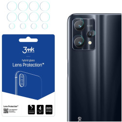 3MK Hybrid Glass Camera Protector - Αντιχαρακτικό Υβριδικό Προστατευτικό Γυαλί για Φακό Κάμερας Realme 9 Pro - 4 Τεμάχια (5903108462594)