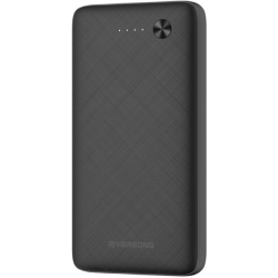 Riversong Horizon 20 Powerbank Φορητή Μπαταρία Φόρτισης - 2 x USB-A / 1 x Type-C / 1 x MicroUSB - 20000mAh - 2.4A - Black - 2 Έτη Εγγύηση (PB31B)