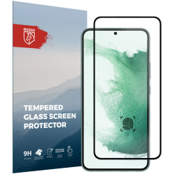 Rosso Tempered Glass - FullFace Αντιχαρακτικό Προστατευτικό Γυαλί Οθόνης Samsung Galaxy S22 Plus 5G - Black (8719246344770)