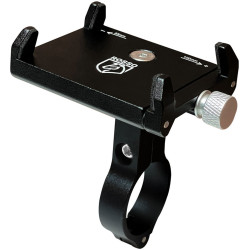 Rosso Universal Bike Mount - Universal Μεταλλική Ρυθμιζόμενη Βάση Στήριξης Ποδηλάτου / Μηχανής για Smartphone / Κινητά - Black - 2 Έτη Εγγύηση (8719246325182)