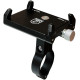Rosso Universal Bike Mount - Universal Μεταλλική Ρυθμιζόμενη Βάση Στήριξης Ποδηλάτου / Μηχανής για Smartphone / Κινητά - Black - 2 Έτη Εγγύηση (8719246325182)