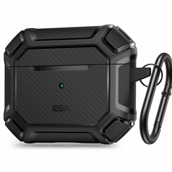 ESR Ανθεκτική Θήκη Shock Armor Apple AirPods 3rd Gen - Black (4894240133538)
