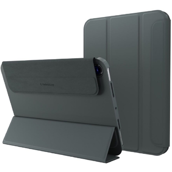 SwitchEasy Origami Plus Θήκη Apple iPad Mini 7 2024 / 6 2021 με Υποδοχή Apple Pencil - Ultimate Gray (GS-109-224-292-219)