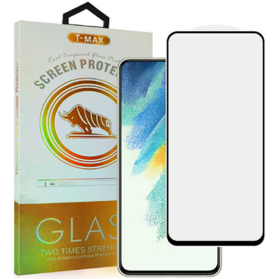 T-Max Premium 3D Tempered Glass Full Glue Fluid Despensing - Αντιχαρακτικό Γυαλί Οθόνης Samsung Galaxy S21 FE 5G - Black (5206015067617)