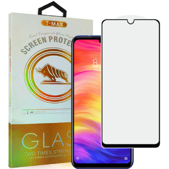 T-Max Premium 3D Tempered Glass Full Glue Fluid Despensing - Αντιχαρακτικό Γυαλί Οθόνης Xiaomi Redmi Note 7 / 7 Pro - Black (5206015066689)