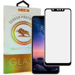 T-Max Premium 3D Tempered Glass Full Glue Fluid Despensing - Αντιχαρακτικό Γυαλί Οθόνης Xiaomi Redmi Note 6 Pro - Black (5206015066672)