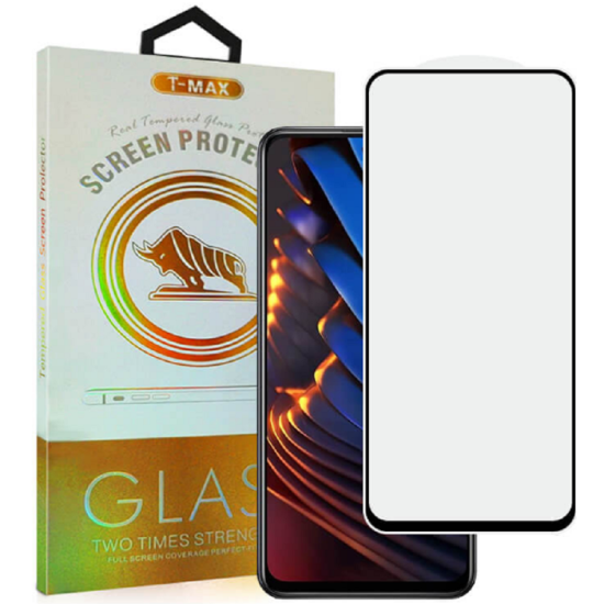 T-Max Premium 3D Tempered Glass Full Glue Fluid Despensing - Αντιχαρακτικό Γυαλί Οθόνης Xiaomi Poco X3 GT - Black (5206015067655)