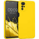 KWmobile Soft Flexible Rubber Cover - Θήκη Σιλικόνης Motorola Moto G22 - Vibrant Yellow (58207.165)