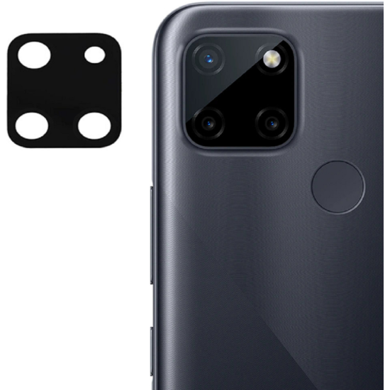 Mocolo TG+ Silk HD Pro Glass Camera Protector - Αντιχαρακτικό Προστατευτικό Γυαλί για Φακό Κάμερας Realme C21Y - Black (0765105263681)