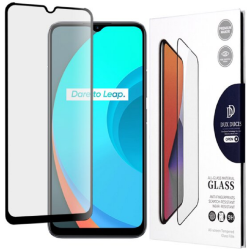 DuxDucis Tempered Glass - FullFace Αντιχαρακτικό Προστατευτικό Γυαλί Οθόνης Realme C11 - Black (6934913056592)