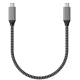 Satechi USB-4 40Gbps - Καλώδιο Φόρτισης και Μεταφοράς Δεδομένων - Type-C σε Type-C - 100W - 25cm (ST-U4C25M)