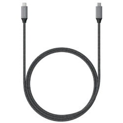 Satechi USB-4 40Gbps - Καλώδιο Φόρτισης και Μεταφοράς Δεδομένων - Type-C σε Type-C - 100W - 80cm (ST-U4C80M)