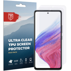 Rosso Ultra Clear Screen Protector - Μεμβράνη Προστασίας Οθόνης - Samsung Galaxy A53 5G - 2 Τεμάχια (8719246344107)