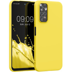 KWmobile Θήκη Σιλικόνης Xiaomi Redmi Note 11 / 11S - Vibrant Yellow (57368.165)