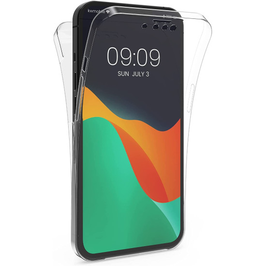 KWmobile Διάφανη Θήκη Σιλικόνης Full Body Apple iPhone 13 Pro - Transparent (58272.03)