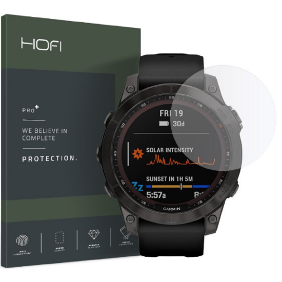 Hofi Premium Pro+ Tempered Glass - Αντιχαρακτικό Γυαλί Οθόνης Garmin Fenix 7 (9589046920868)