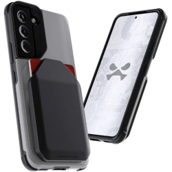 Ghostek Exec 5 - Ανθεκτική Θήκη-Πορτοφόλι Samsung Galaxy S22 5G - Gray (GHOCAS3000)