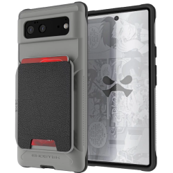 Ghostek Exec 4 - Ανθεκτική Θήκη-Πορτοφόλι Google Pixel 6 - Gray (GHOCAS2810)