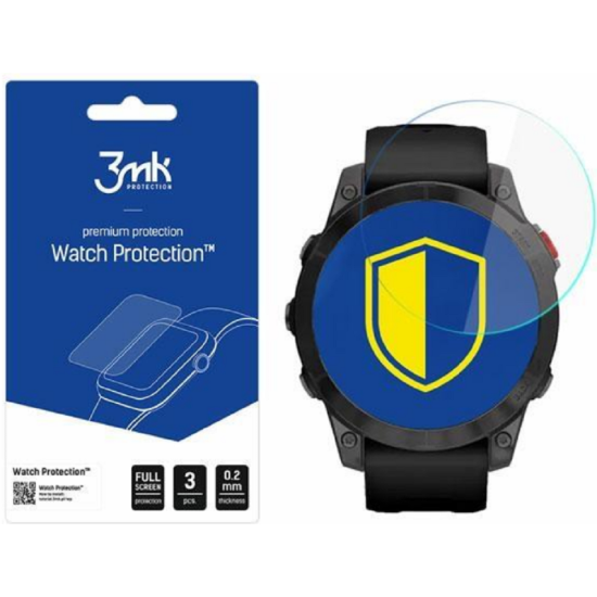 3MK Premium Flexible Glass - Αντιχαρακτικό Υβριδικό Προστατευτικό Γυαλί - Garmin Epix 2 - 0.2mm - 3 Τεμάχια (5903108459389)