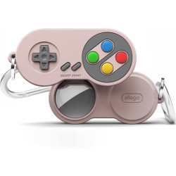Elago W5 Case - Θήκη / Μπρελόκ Premium Σιλικόνης Apple AirTag 2 / 1 - Sand Pink (EATW5-SPK)