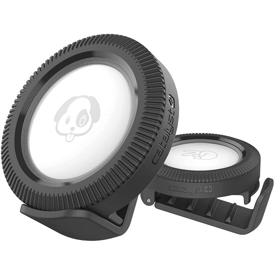 Catalyst Total Protection Clip-It - Αδιάβροχη Ανθεκτική Θήκη Apple AirTag 2 / 1 με Κλιπ - Stealth Black (CATATG1CPBLK)
