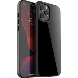 Bodycell Back Glass Aluminium Bumper - Θήκη με Πλάτη από Tempered Glass και Bumper Αλουμινίου - Apple iPhone 12 Pro Max - Black (5206015056628)