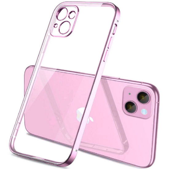 Bodycell HD Διάφανη Θήκη Σιλικόνης Apple iPhone 13 - Violet (5206015067341)