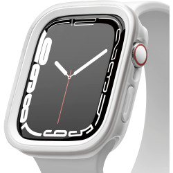 Elago Θήκη Duo Case Apple Watch SE/9/8/7/6/5/4 (41/40mm) - Transparent / White (EAW41DUO-TRWH)