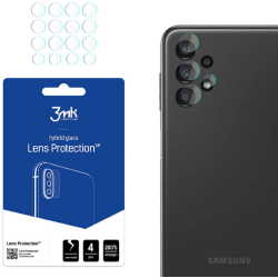 3MK Hybrid Glass Camera Protector - Αντιχαρακτικό Υβριδικό Προστατευτικό Γυαλί για Φακό Κάμερας Samsung Galaxy A13 4G - 4 Τεμάχια (5903108464994)