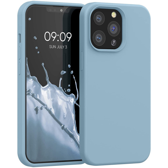 KWmobile Soft Flexible Rubber Cover - Θήκη Σιλικόνης Apple iPhone 13 Pro - Antique Stone (55880.206)