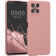 KWmobile Θήκη Σιλικόνης Honor X8 4G με Πλαίσιο Κάμερας - Winter Rose (58396.193)