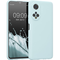 KWmobile Θήκη Σιλικόνης Honor X7 με Πλαίσιο Κάμερας - Cool Mint (58420.200)