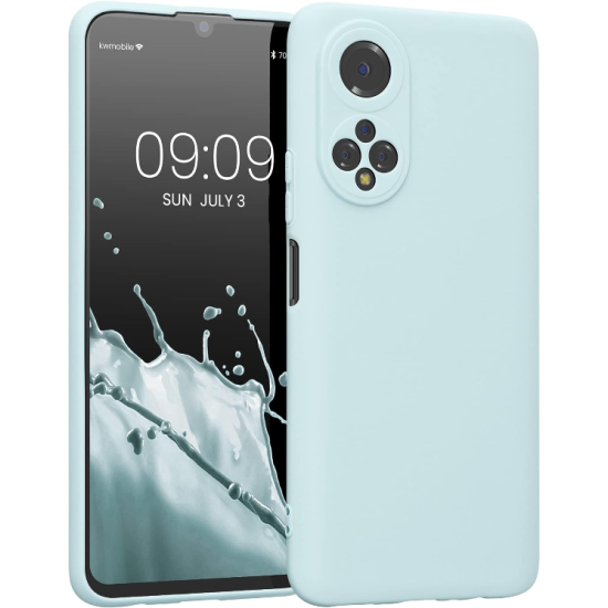 KWmobile Θήκη Σιλικόνης Honor X7 με Πλαίσιο Κάμερας - Cool Mint (58420.200)