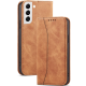Bodycell Θήκη - Πορτοφόλι Samsung Galaxy S22 5G - Brown (5206015058585)