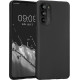 KWmobile Θήκη Σιλικόνης Motorola Moto G52 / G82 - Black Matte (58543.47)