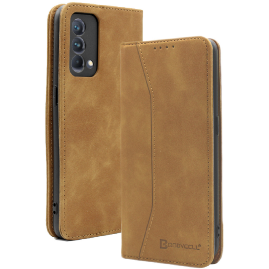 Bodycell Θήκη - Πορτοφόλι Realme GT Master - Brown (5206015059346)