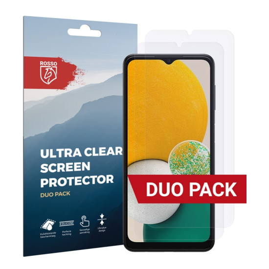 Rosso Ultra Clear Screen Protector - Μεμβράνη Προστασίας Οθόνης - Samsung Galaxy A13 5G - 2 Τεμάχια (8719246339820)
