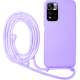 Vivid Silicone Lace - Θήκη Σιλικόνης με Λουράκι Λαιμού - Xiaomi Redmi Note 11 Pro Plus 5G - Lilac (VISILACE22LILAC)