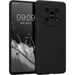 KWmobile Θήκη Σιλικόνης Honor Magic4 Lite με Πλαίσιο Κάμερας - Black Matte (58580.47)