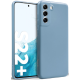 Crong Color Θήκη Premium Σιλικόνης Samsung Galaxy S22 Plus 5G - Blue (CRG-COLR-SGS22P-SBL)