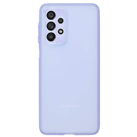 Vivid Θήκη Σιλικόνης Slim Samsung Galaxy A13 4G - Transparent / Purple (VISLIM213PUR)