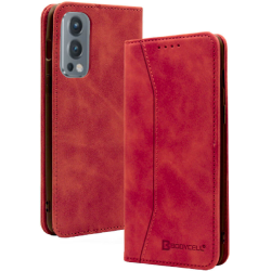 Bodycell Θήκη - Πορτοφόλι OnePlus Nord 2 5G - Red (5206015058639)